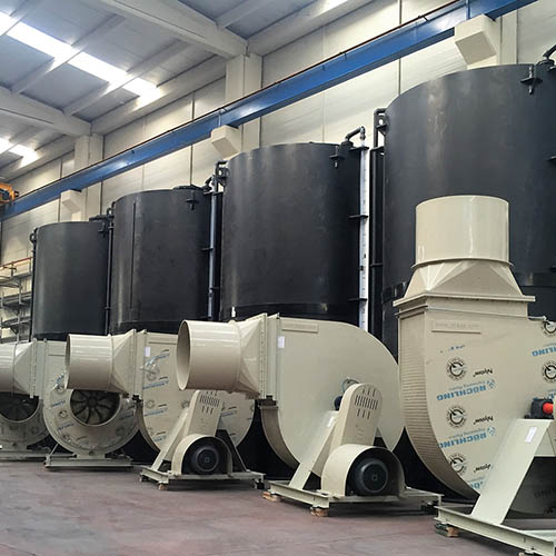 Galvanized plant installation | Waste Gas Washing Systems-3