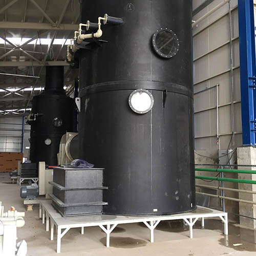 Galvanized plant installation | Waste Gas Washing Systems-7