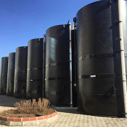 Galvanized plant installation | Chemical Storage Systems-1